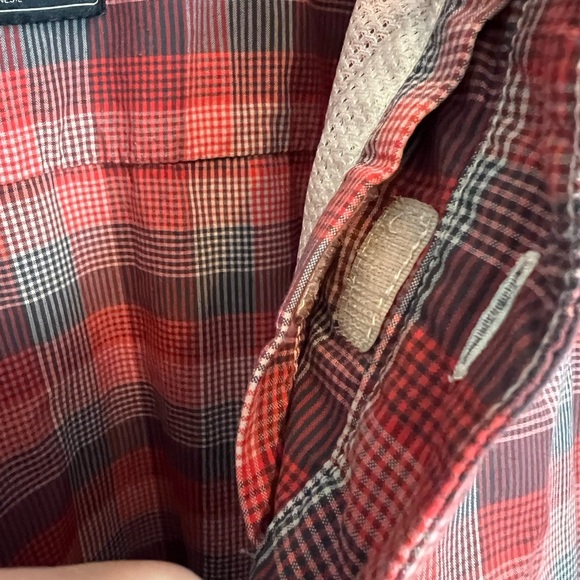 The North Face Mens Monanock Short Sleeve Button Up Shirt Multi Plaid Sz XXL - Picture 7 of 7